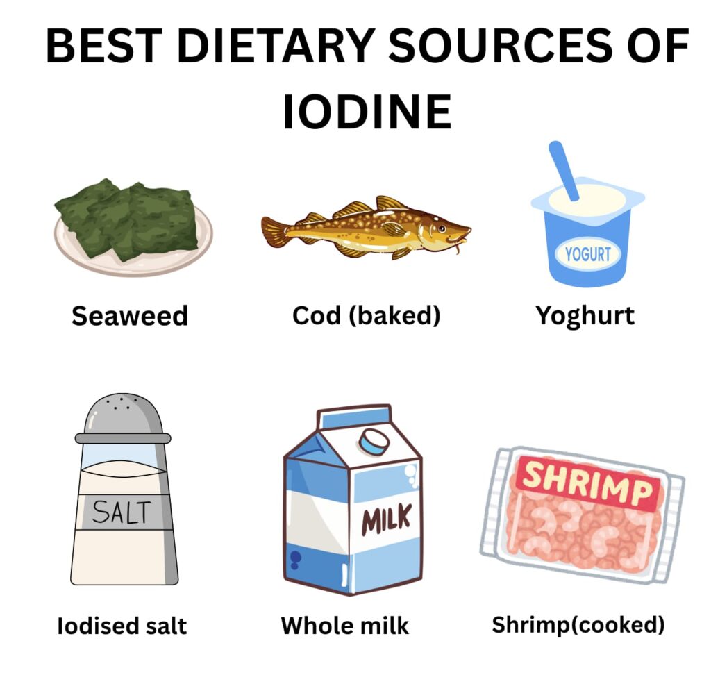 food sources of iodine